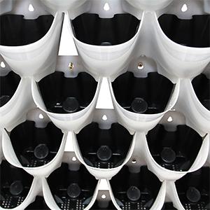 worth garden wall hanging planters flower pot for growing on wall self watering irrigated pots