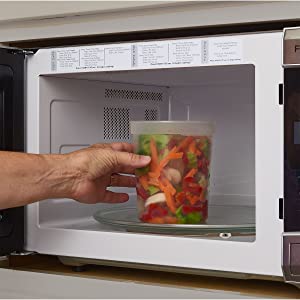 Pudełko do przechowywania Deli Pojemniki do przechowywania żywności z pokrywkami 32 uncji, opakowanie kwarty 24 - plastikowy pojemnik do kuchenki mikrofalowej 1