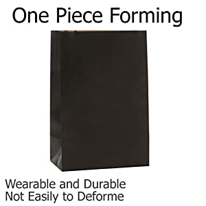 Black Kraft Paper Bags with Handle