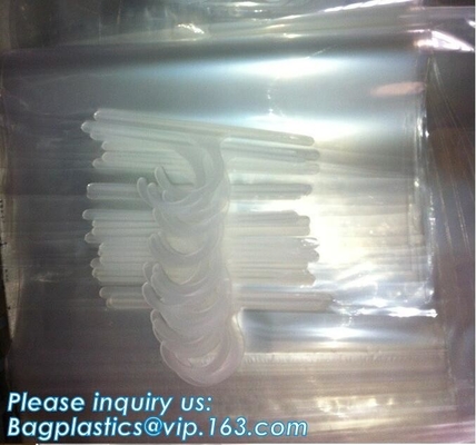 biodegradable Clothes Underwear PVC Packaging Bag With Hook Display Bikini Swimwear Bag, Environmental