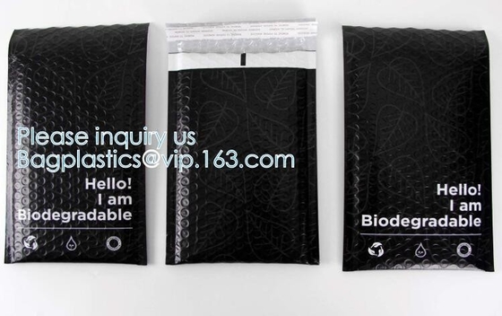 GARMENT CLOTH PACKAGING BAG, COMPOSTABLE HOME ESSENTIAL,Self-Adhesive Closure. Metallic Shipping Bags For Mailing, Pack
