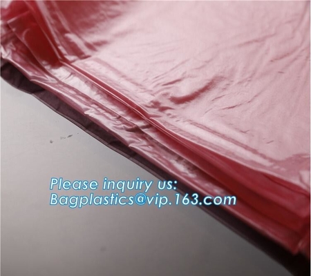 Water soluble laundry wash bag for hospital hotel, hotel plastic laundry bag industrial laundry bag, Biodegradable Water