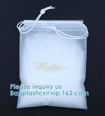 Biodegradable Drawstring Laundry Bag With Printing,Logo Printed Poly Drawstring Hotel/Travel Laundry Plastic Bag