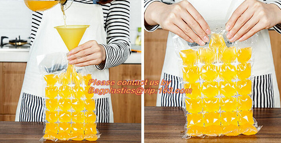 ice pop bags, ice cube plastic bags, ice bags, ice cream packing film plastic bag for ice cube aseptic juice packaging