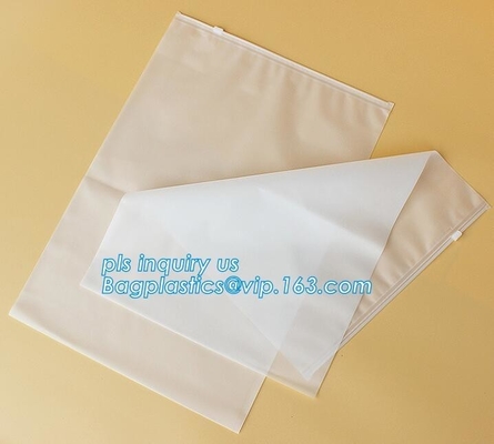 PP Zip Lock Bag With Slider, stand up pouches plastic packaging bags with slider zipper, PE slider bag/slider zipper bag