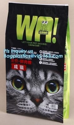 Slider k Animal Feed Packaging Bag Plastic Dog Food Bag, Packing Resealable Zip Lock 2Kg Dog Pet Food Packaging Ba