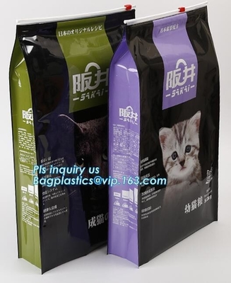 Slider k Animal Feed Packaging Bag Plastic Dog Food Bag, Packing Resealable Zip Lock 2Kg Dog Pet Food Packaging Ba