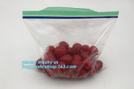 Food grade ldpe  freezer quart size storage bags,  storage bags， storage bags  gusseted food bags flat