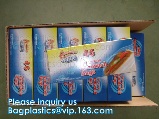 Food Delivery Bags Standing/ Recyclable K Food Delivery Bags, LDPE material food grade print K sandwich bag