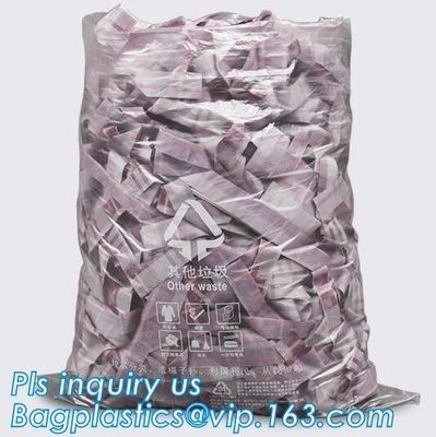 Biohazard Compost Disposal Plastic Biodegradable Yard Medical Waste Bag Biohazard Bags, 2 Gal, Red, PK1000