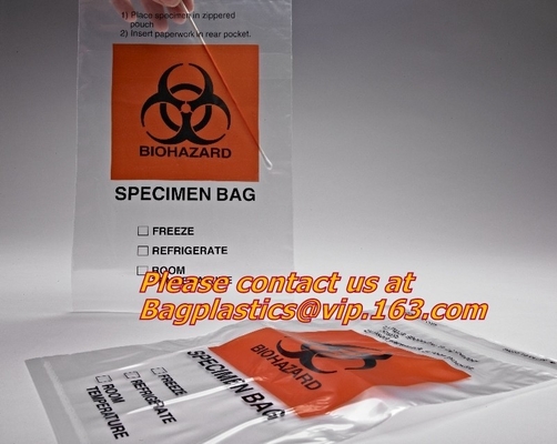 Cytotoxic Waste Bags Clinical Autoclavable Biohazard Bags Transport Bags Blood Bags