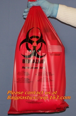 Cytotoxic Waste Bags Clinical Autoclavable Biohazard Bags Transport Bags Blood Bags