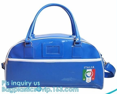 plastic handle shoulder shiny pvc shopping bag, Vanity Bag PVC Crossbody Bag Fashion Woman Messenger Shoulder Bag, shopp