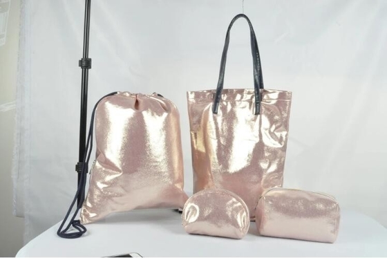 handbag metallic fabrics gold shinning travel outdoor folding bag woman fashion bag,outdoor travel sets fashion bag shop