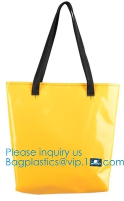 1000D Waterproof PVC Tarpaulin Customized Shopping Bag, Daily Women Shoulder Tote Bags Wholesale Price