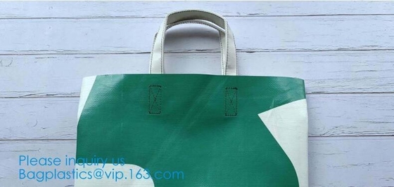 Washable Tote Dry Bag Cotton Handle Shoulder Bag Trendy Canvas Tarpaulin Crossbody Handbag Pack PVC With Zipper