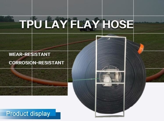 PVC reinforced hose / PVC lay flat hose pipe, Agriculture Irrigation Hose Supplier PVC Lay Flat Hose