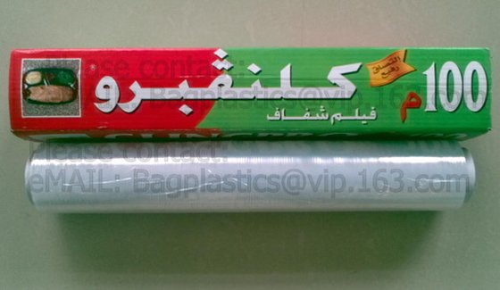 PLA Biodegradable transparent POLY film, food wrap, LDPE wrap, fresh wrap, LDPE film, LDPE sheet, air hole, vent hole