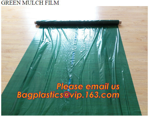 Agricultural Mulching Film Used for Fruit, Flower and Vegetable Polyethylene Covering, Gt4 Year 6 Mil 12ft. X 25ft Green