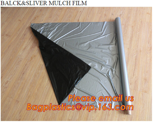 PE High Quality plastic biodegradable agricultural mulch film, short lead time pe perforated agricultural mulch plastic