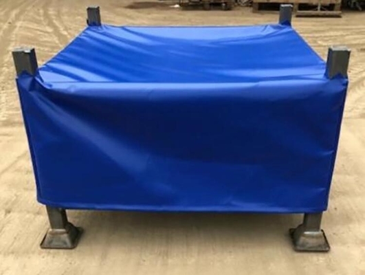 water & weather resistant, dust proofed PVC weatherproof fabrics Pallet Box Rack Stillage Cover Protective Shielding