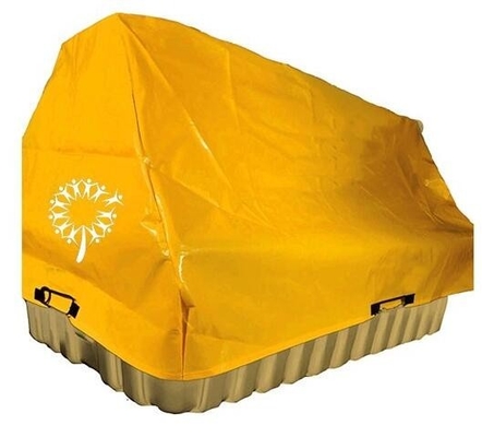 Flat Bottom 600D Vinyl Cover /Plastic Poly Pallet Cover, Big Square Bottom Poly Pallet Cover, Huge Clear Plastic Pall