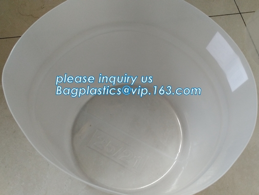 Flowerpot Lining Bags, Plastic Flower Pot Liners, Baskets & Pot Liners, Round Plastic Polyethylene Recycled Flower Pot L