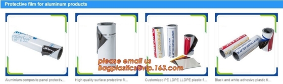 Self Adhesive Transparent Antistatic Silicone Coated Protective Film,antistatic protective film milk white stretch film