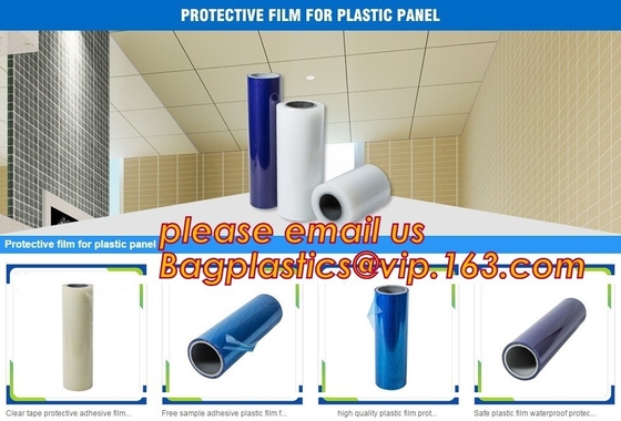 Self Adhesive Transparent Antistatic Silicone Coated Protective Film,antistatic protective film milk white stretch film