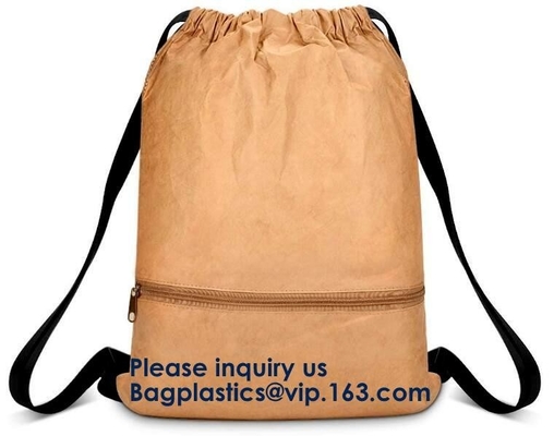 Eco-friendly Custom Dupont Tyvek Paper Travel Tote Shopping Bag, Recycle Shopping tyvek Paper Bag, dupont paper tyvek to