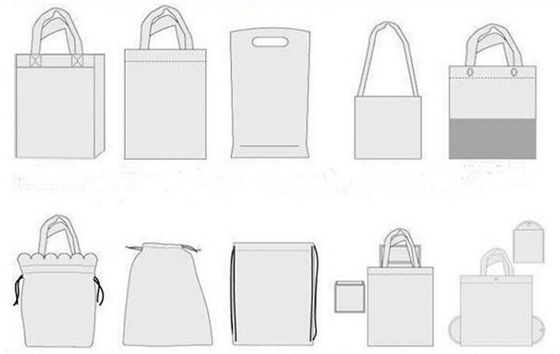 Custom Logo Printed Eco Friendly Tote Shopping Carry Fabric PP Laminated Recyclable Non Woven Bag, Promotional PP Non Wo