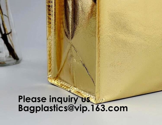 Factory New Design Laminated Pp Non Woven Shopping Bag Custom Printed Logo Gift Non Woven Bag Shopping Handle Bag