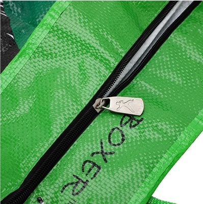 gift carry shopping recyclable heat seal sack pp woven bag,zipper polypropylene shopping bag, Wholesale laminated pp wov