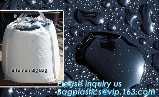 BITUMEN BIG BAGS, FOOD GRADE BIG BAGS, OIL BAG, BOTTOM SPOUT,INNER LINER BAG,FERTILIZER BAG, VENTILATED BREATHING BAG