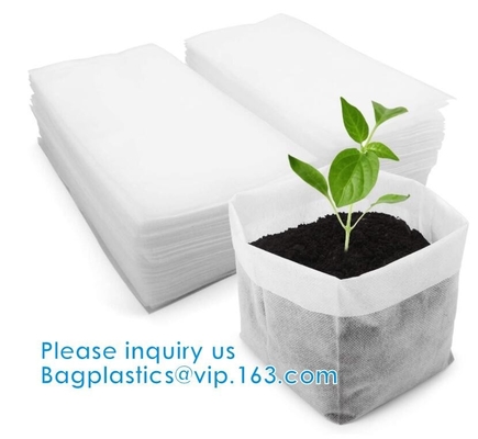 Non-Woven Bags Plant Grow Bags Fabric Seedling Pots Plants Pouch for High Seedling Survival Planting Growing Tree Plants