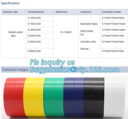 PVC Insulation tape,Electronic Double Sided Tape for various bonding,Sequence Tape Electronic Component Tape 6mm*3000m