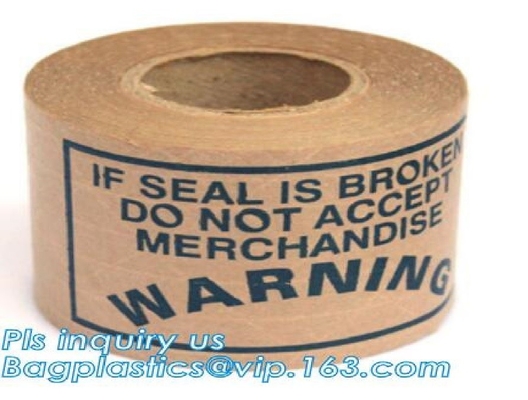 Fiber Reinforced Gummed Kraft Paper Packing Reinforced Brown Tape jointing paper, sealing box, bundling box, bundl