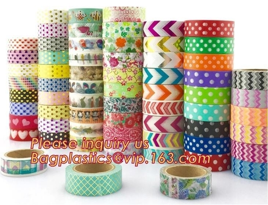Gold Foil Washi Tape Romantic Cherry Blossom Sakura Diy Scrapbooking Masking Tapes,Craft Gift Decorative Washi Tape Mask
