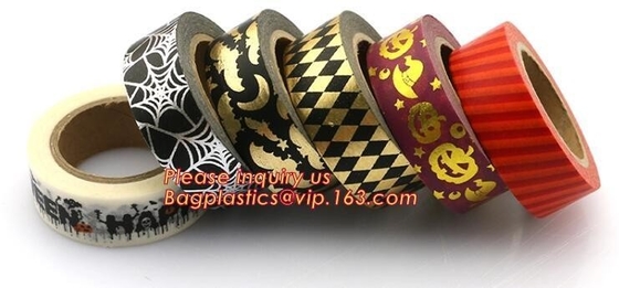Foil Washi Tape Holographic Foil Washi Tape,Gold Laser Decorative Reflective Customized Washi Tape, Decorative