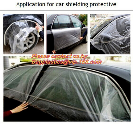 Car Carpet Masking Perforated Adhesive Film, Auto used plastic masking film,plastic film for cars
