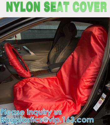 Universal Reusable Nylon Car Seat Cover custom logo for car front seat to keep car clean Water resistant UV Protection