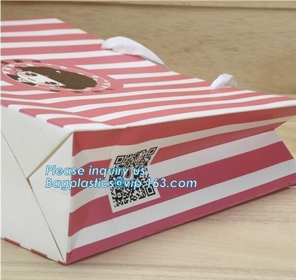 Luxury jewelry gift bag small paper carrier storage bag with box,Custom Personalised Unique Logo Luxury Blue Gift Shoppi