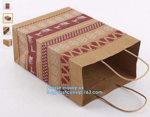 Carrier Luxury Paper Hand Bag, Kraft Paper Bag With Handle For Gift Wholesale, Matt Gold Shopping Retail