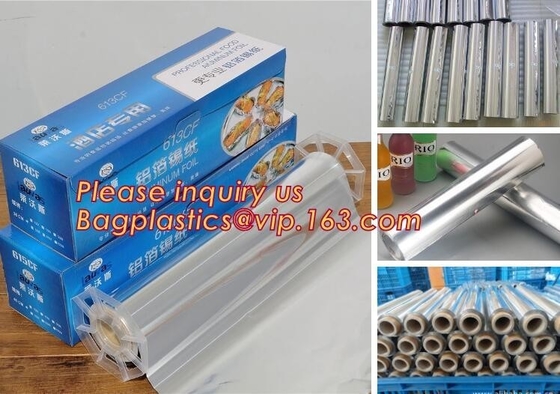 Ultra-Thick Heavy Duty Household Aluminum Foil Roll With Sturdy Corrugated Cutter Box - Heavy Duty Food Safe Foil Wrap