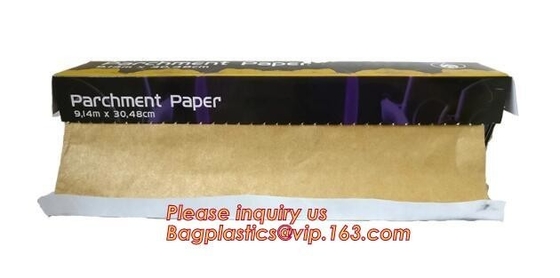 Chocolate Parchment Floral Wrapping Paper,Food Grade Unbleached Baking Parchment Wrapping Paper,Silicone Coated Parchmen