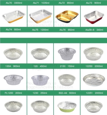 Microwave Disposable Aluminum Foil Pizza Baking Tray Pans Container Sizes,Pan Box Trays Takeaway Container,Kitchen And B