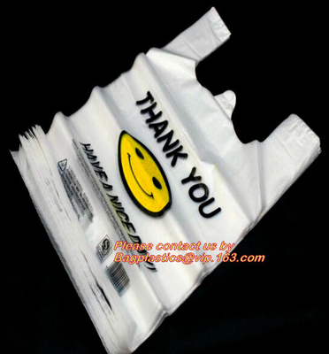 Tall Kitchen Bags With Handles, Reusable And Disposable Grocery Bags Biodegradable, BPA-Free Plastic Grocery Bags