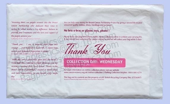 Compostable Charity Donation Collection Bags, Collection Sacks, Donation Sacks, Charity Fund Bags, Donating Clothes, Sho