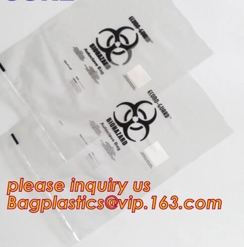 Professional Customized Medical Lab Hospital Kangaroo k Bag Yellow Specimen Collection Plastic, bagplastics, pac