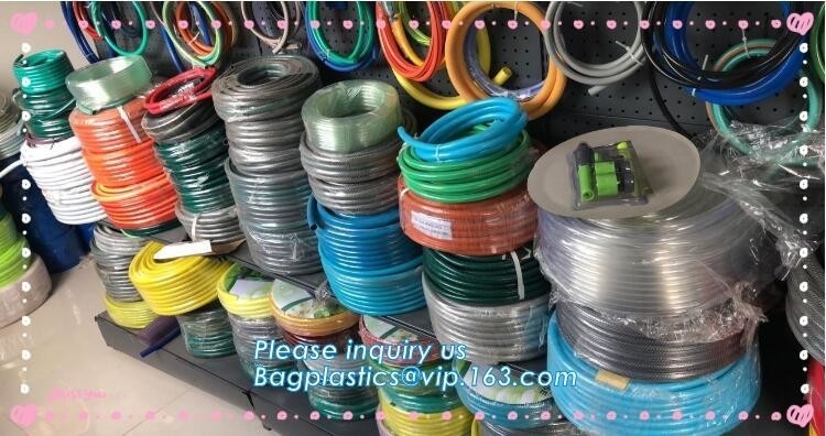 Braided Clear Vinyl Tubing Clear Tubing Vinyl Tubing PVC Layflat Hose, Mining Industrial Agricultural Irrigation, Pipe